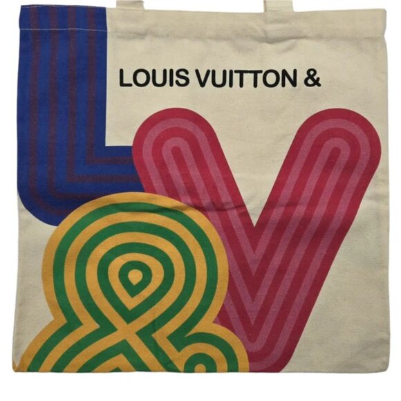 Louis Vuitton & Collab Exhibition City Tote Canvas Limited Edition 2021-2022 - Picture 3 of 11